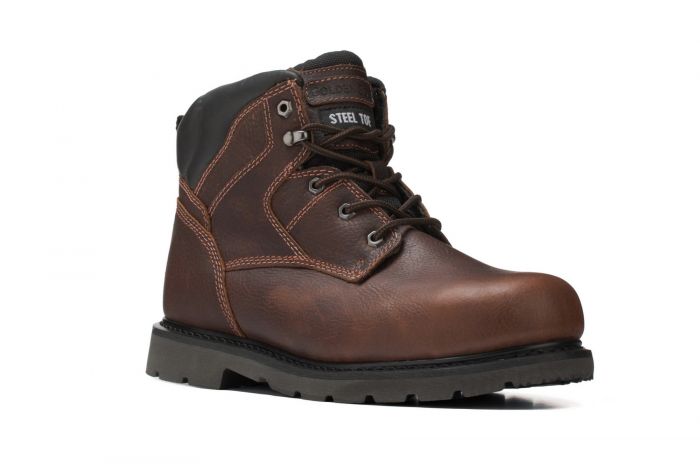 golden fox Factory 2nds - Golden Fox 6" Safety Steel Toe Industrial Work Boots (FINAL SALE)