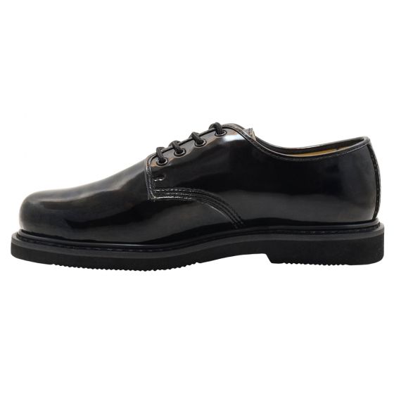 Golden Fox Golden Fox 4" High Gloss Oxford Work Shoes