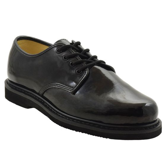 golden fox Golden Fox 4" High Gloss Oxford Work Shoes