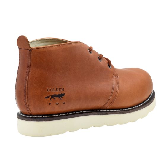 Golden Fox Golden Fox 5" Heritage Steel Toe Chukka Work Boots