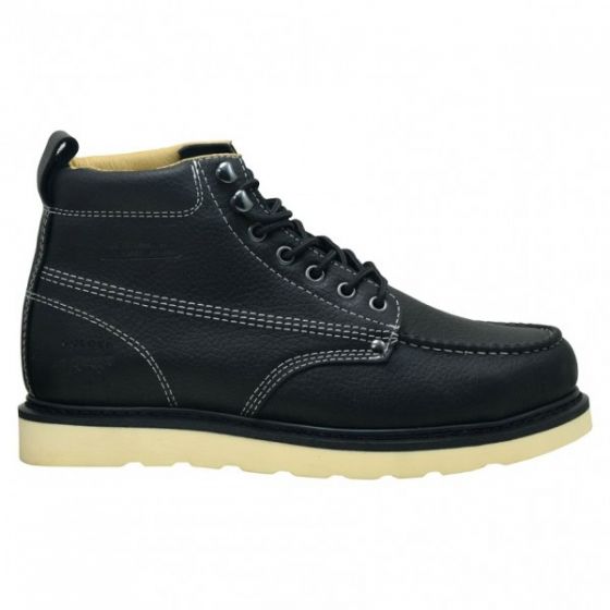Golden Fox Golden Fox 6" Moc Steel Toe Wedge Pro Work Boots