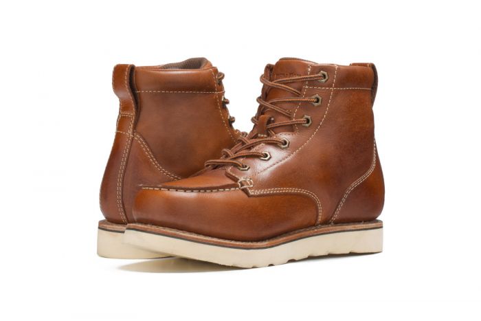 Golden Fox Golden Fox 6" Moc Toe Wedge Pro Work Boots