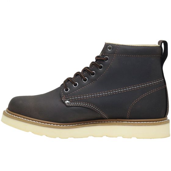 Golden Fox Golden Fox 6" Plain Toe Wedge Pro Work Boots