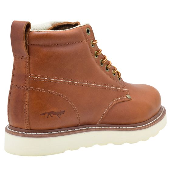 Golden Fox Golden Fox 6" Plain Toe Wedge Pro Work Boots