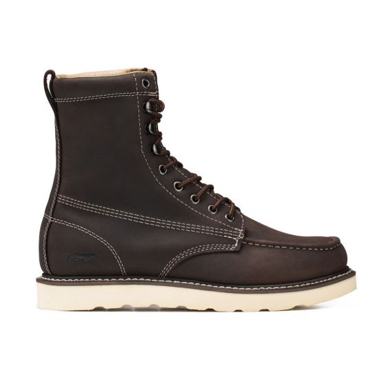 Golden Fox Golden Fox 8" Moc Toe Wedge Tall Classic Pro Work Boots