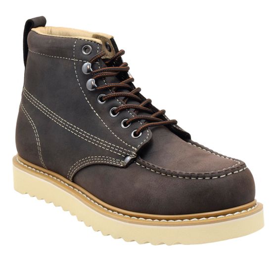 golden fox Golden Fox 6" Moc Toe Wedge Work Boots