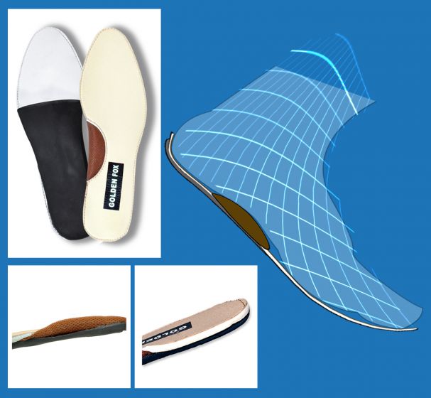 Golden Fox Golden Fox Beige Insoles