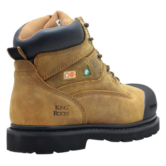 Golden Fox King Rocks 6" Durapro Safety Steel Toe Work Boots
