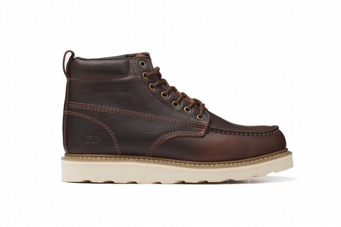 Golden Fox King Rocks 6" Pebble Moc Toe Wedge Pro Work Boots