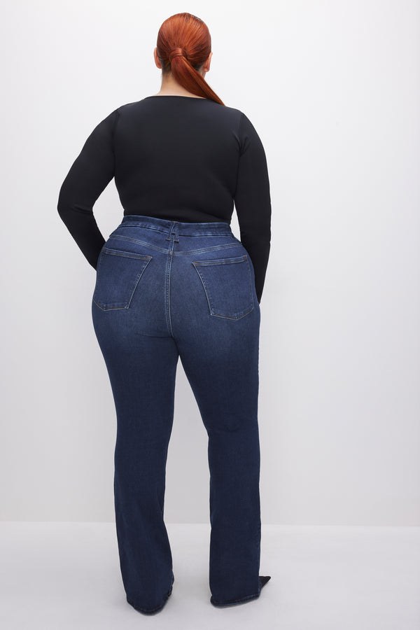 Good American ALWAYS FITS GOOD CLASSIC BOOTCUT JEANS