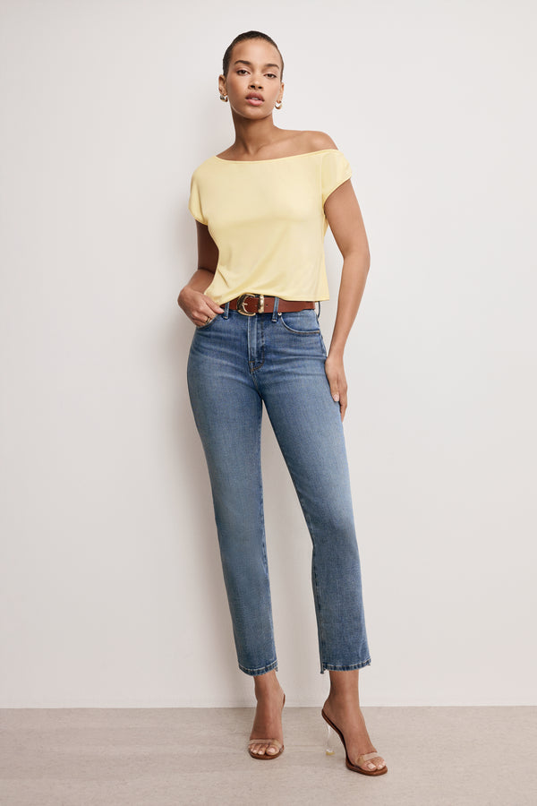 Good American CLASSIC BOLD BUCKLE BELT