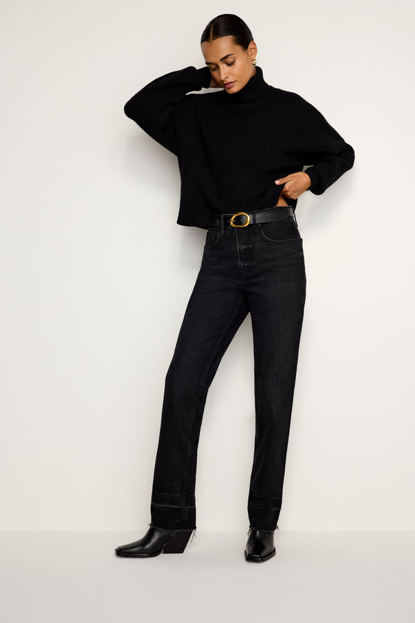 Good American CLASSIC OVAL BUCKLE BELT