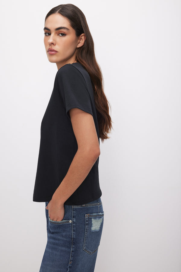 Good American COTTON CLASSIC TEE