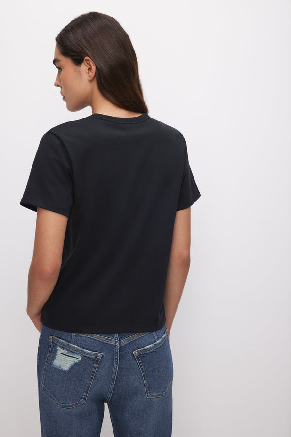 Good American COTTON CLASSIC TEE