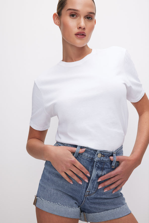 good american COTTON CLASSIC TEE