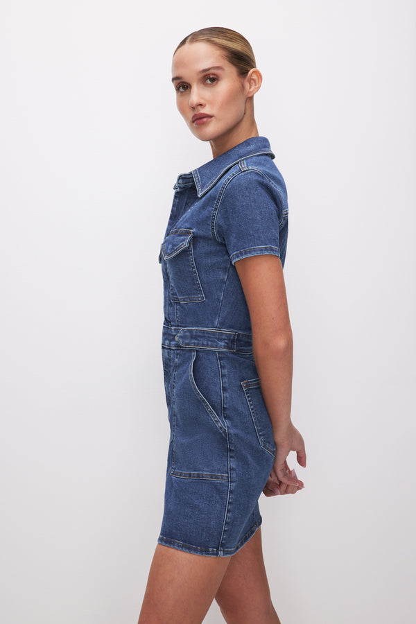 Good American FIT FOR SUCCESS MINI DRESS