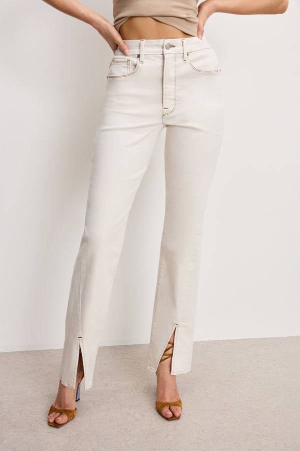 good american GOOD BOY STRAIGHT JEANS