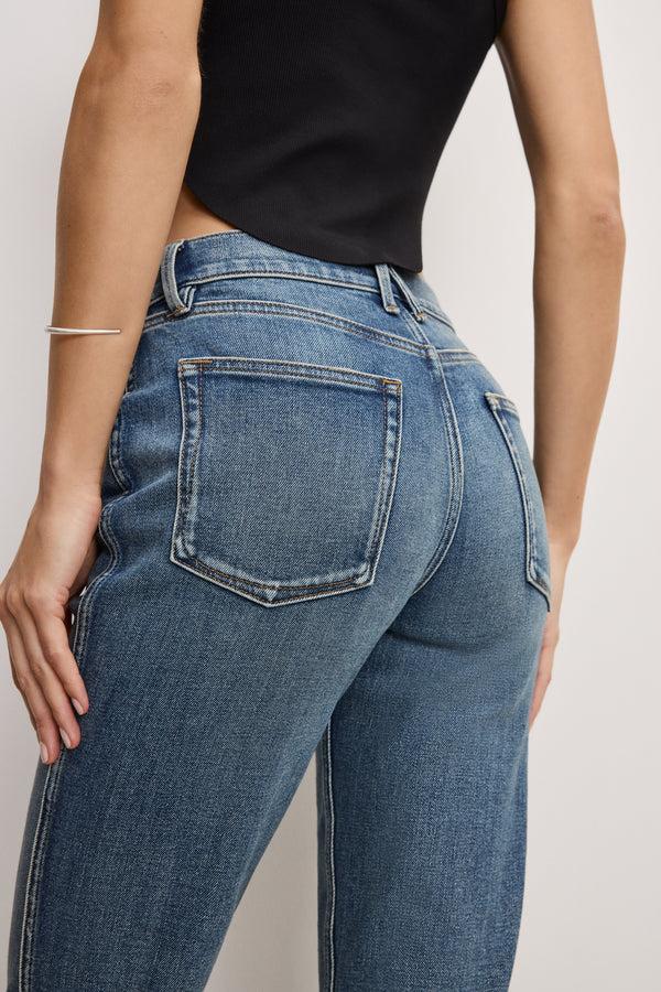Good American GOOD COWBOY BOOTCUT JEANS