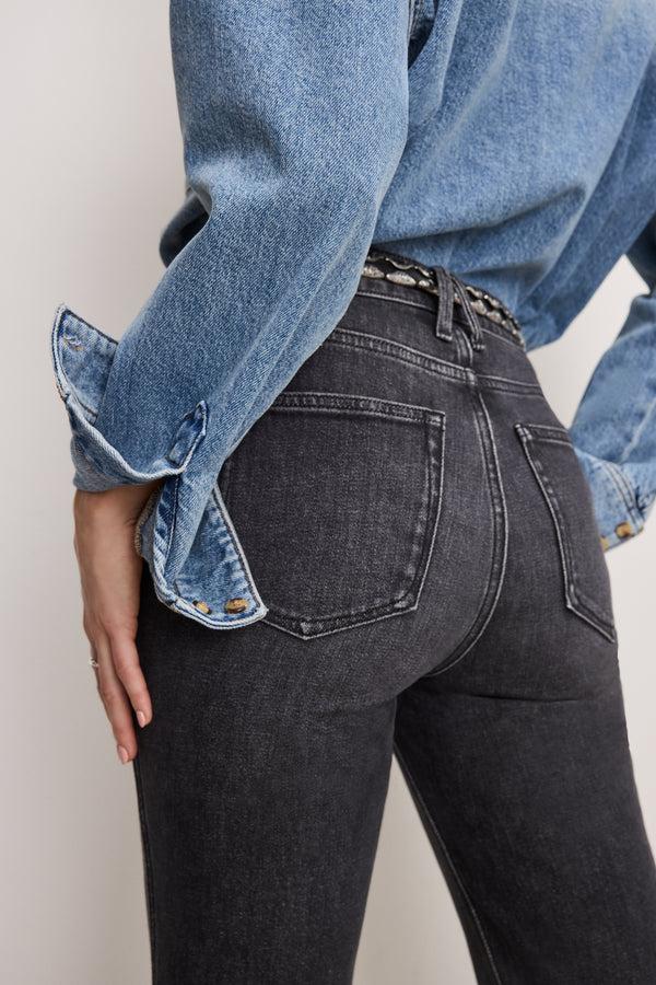 Good American GOOD COWBOY BOOTCUT JEANS