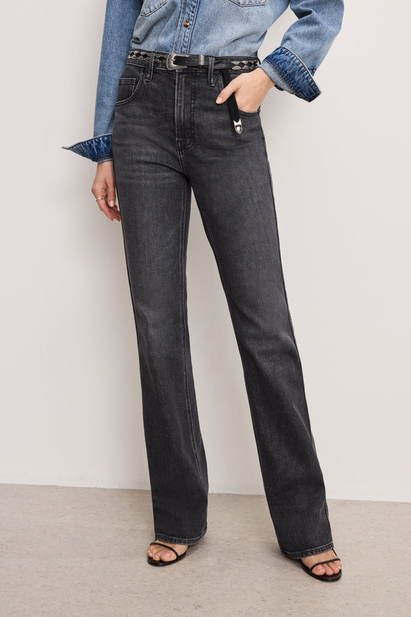 Good American GOOD COWBOY BOOTCUT JEANS