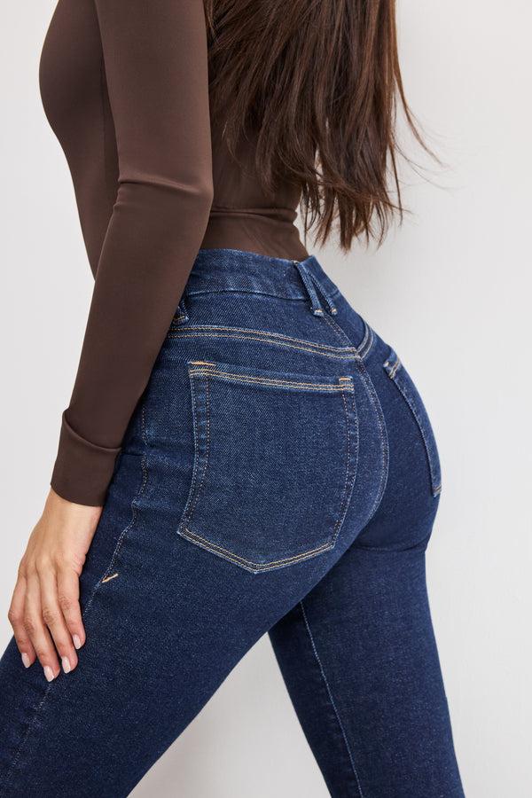 good American GOOD LEGS FLARE JEANS