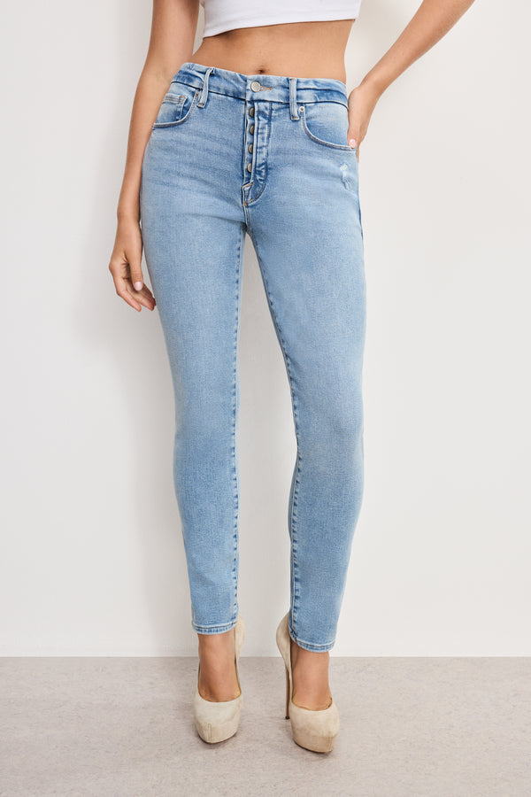 Good American GOOD LEGS SKINNY COMPRESSION JEANS