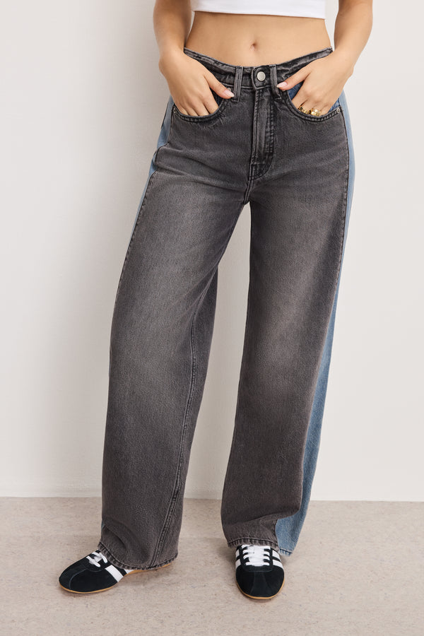 Good American GOOD LOW RISE BAGGY JEANS