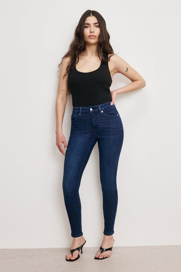 good american GOOD PETITE SKINNY JEANS