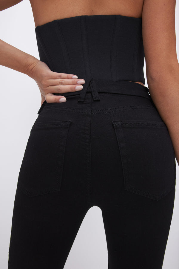 Good American GOOD PETITE SKINNY NEVER FADE JEANS