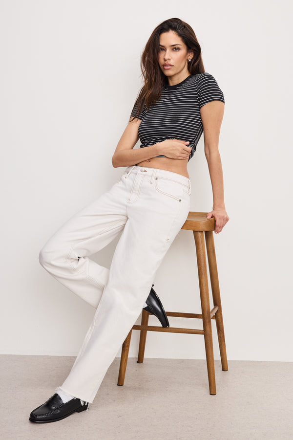 good american GOOD RELAXED STRAIGHT JEANS