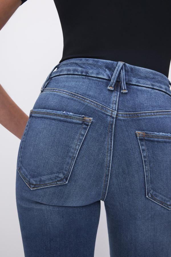 Good American GOOD STRAIGHT COMPRESSION JEANS