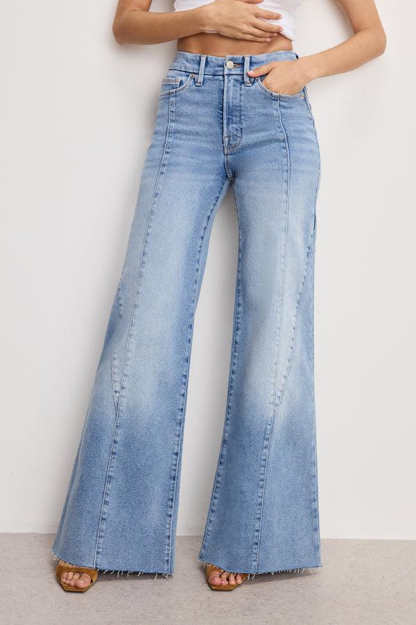 Good American GOOD WAIST PALAZZO JEANS