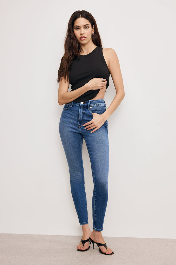 Good American GOOD WAIST SKINNY COMPRESSION JEANS