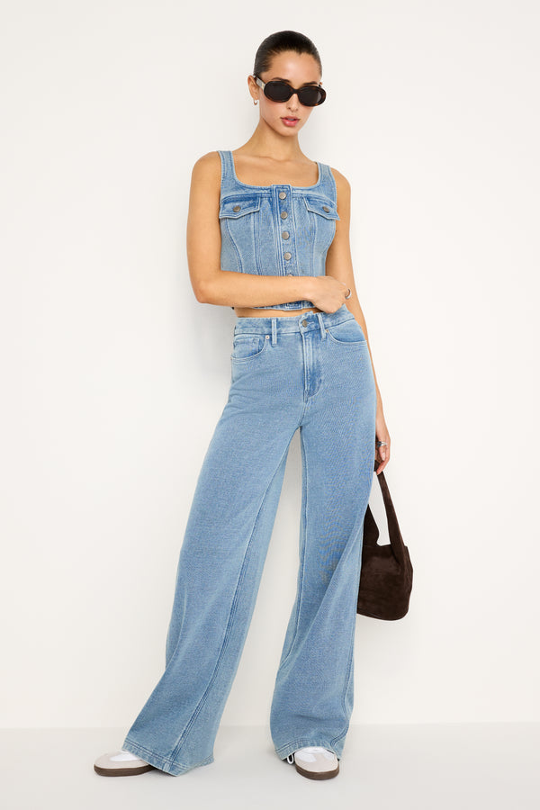 good american JEANIUS GOOD SKATE SWEATPANTS