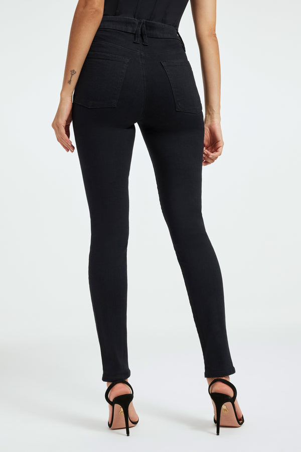 Good American POWER STRETCH PULL-ON SKINNY JEANS