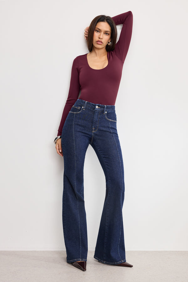 Good American SCUBA SCOOP NECK BODYSUIT