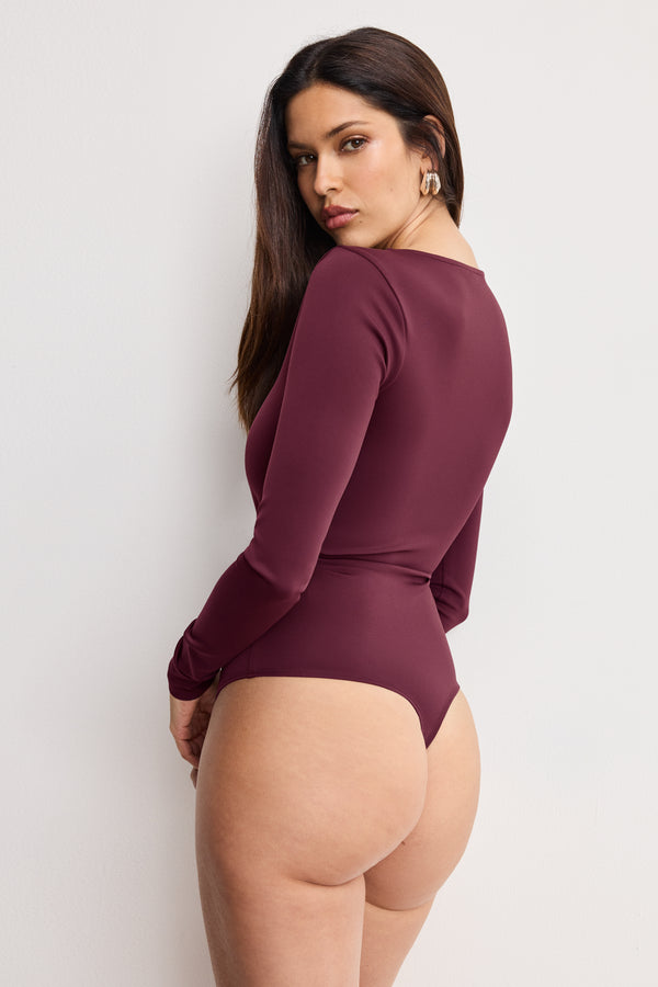 Good American SCUBA SCOOP NECK BODYSUIT