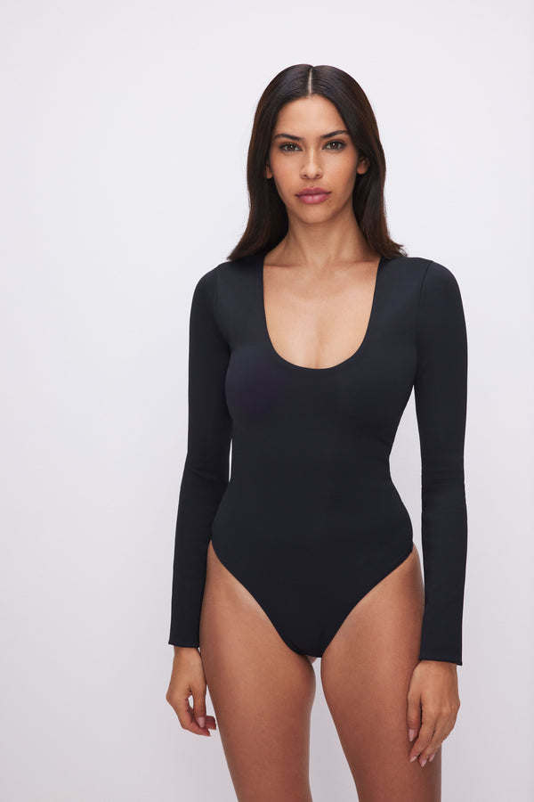Good American SCUBA SCOOP NECK BODYSUIT