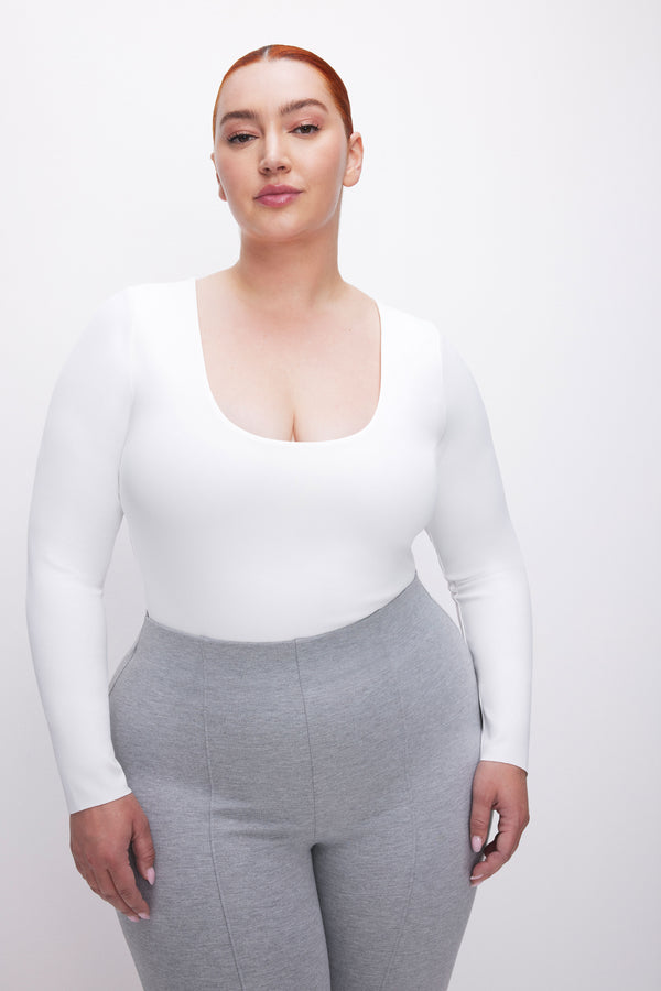 good american SCUBA SCOOP NECK BODYSUIT