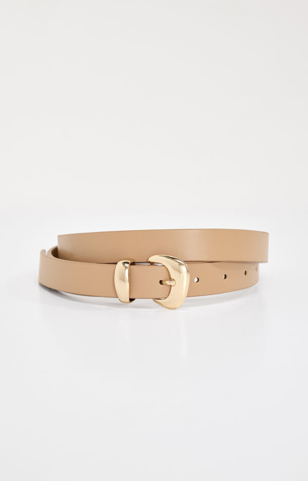 good american SKINNY BOLD BUCKLE BELT