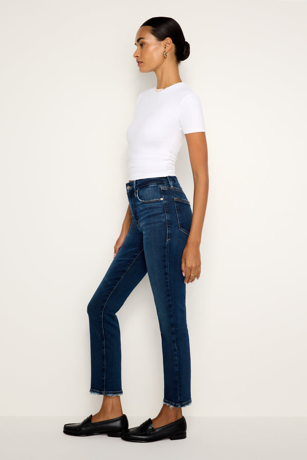 Good American SOFT-TECH GOOD LEGS STRAIGHT JEANS