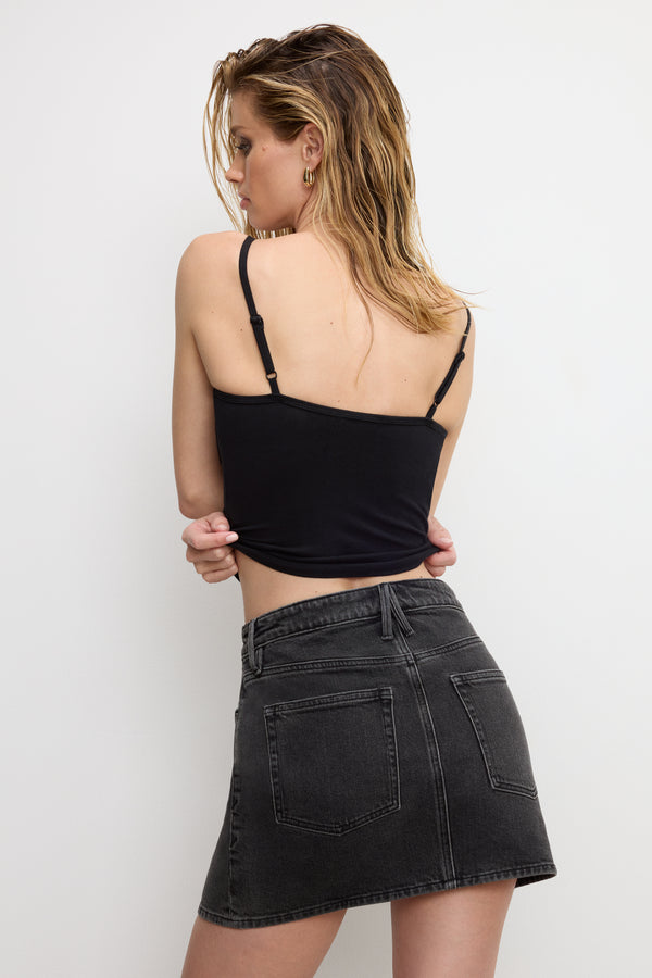 Good American SUPER STRETCH JERSEY BUSTIER