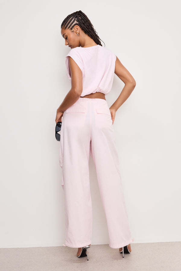 Good American TWILL PARACHUTE PANTS