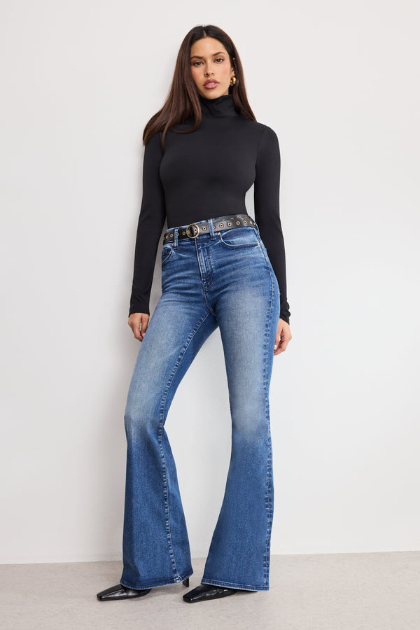 Good American WEIGHTLESS SCUBA TURTLENECK