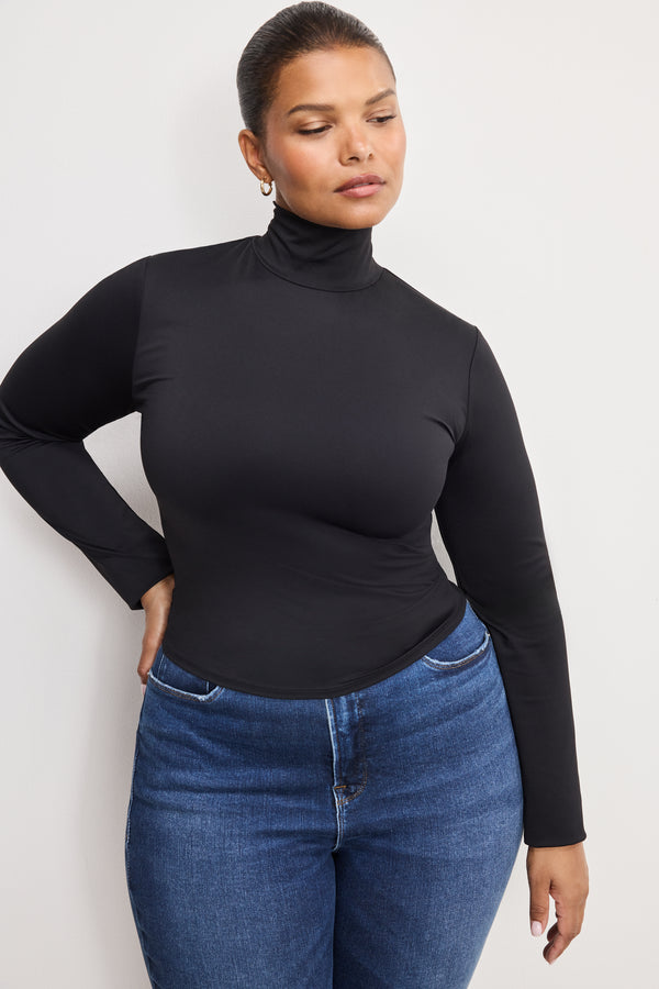 Good American WEIGHTLESS SCUBA TURTLENECK