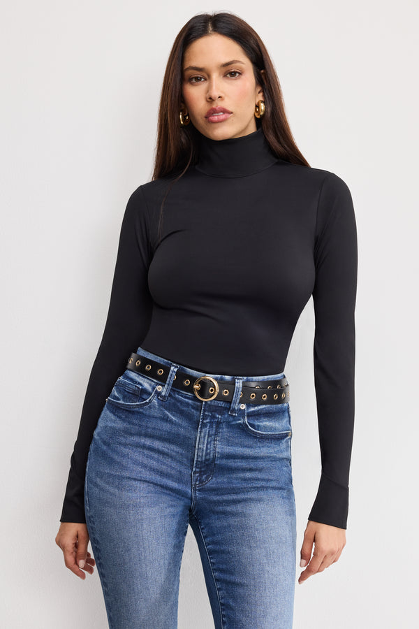 good american WEIGHTLESS SCUBA TURTLENECK