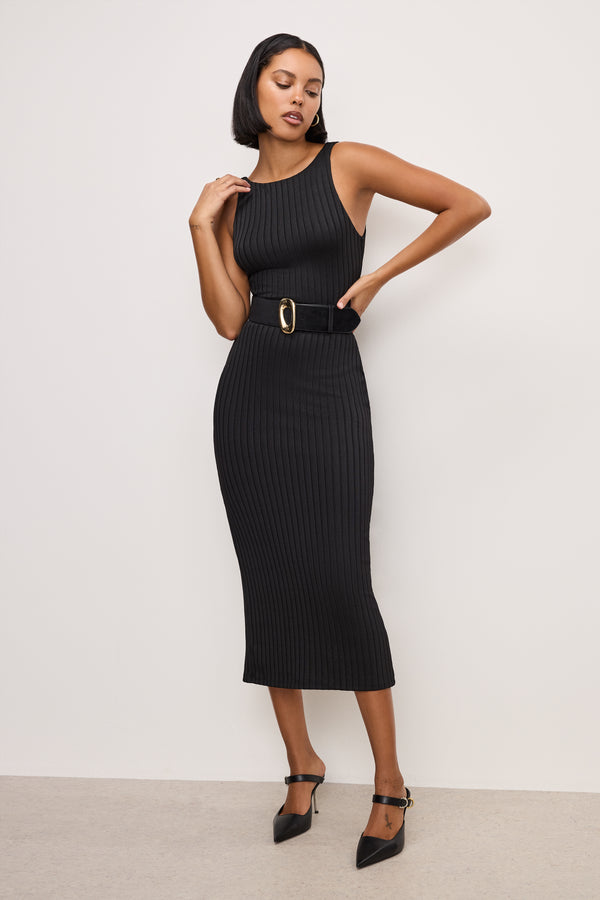 Good American WIDE OVAL BUCKLE BELT