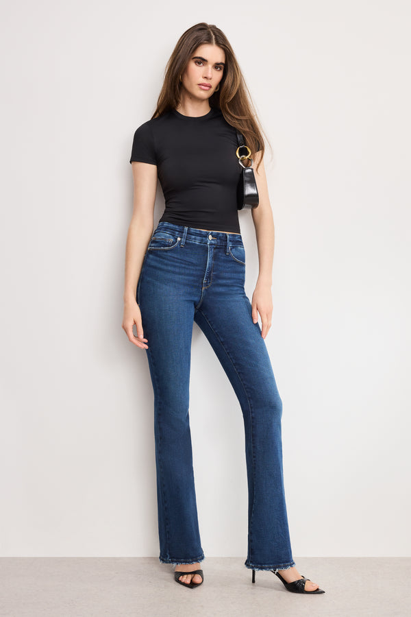 Good American SOFT TECH GOOD CLASSIC SLIM BOOTCUT JEANS