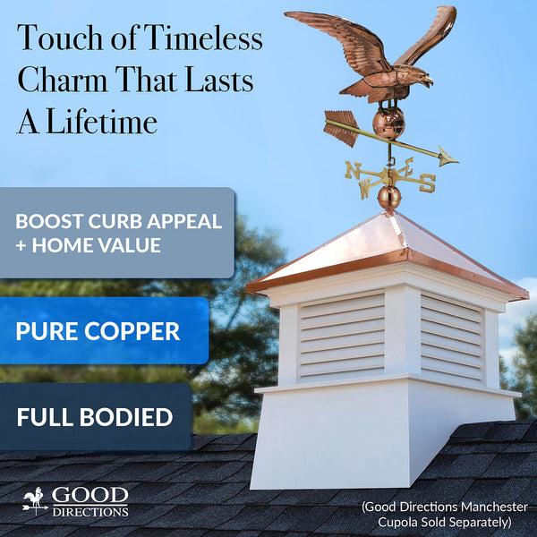 Good Directions 34" Smithsonian Eagle Estate Weathervane