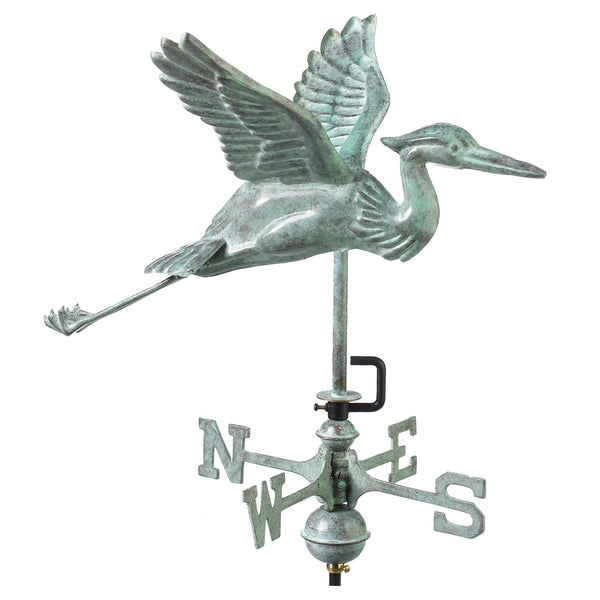 good directions Blue Verde Blue Heron Cottage Weathervane